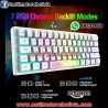 Combo Teclado y Mouse RGB K61 ZIYOU LANG + MousePad - Precio: 200 Bs