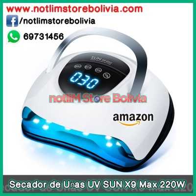 Secador de Uñas UV SUN X9 Max 220W - Precio: 200 Bs