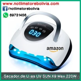 Secador de Uñas UV SUN X9 Max 220W - Precio : 200 Bs
