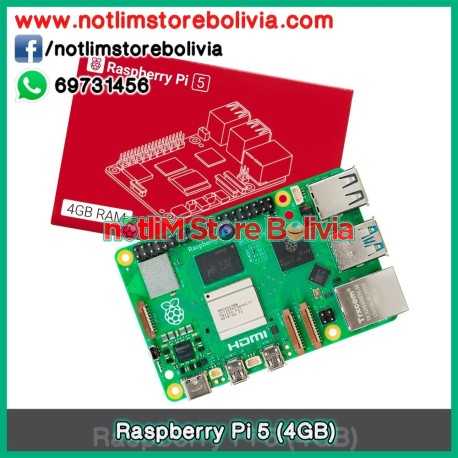 Raspberry Pi 5 (4GB RAM) - Precio: 1,100.00