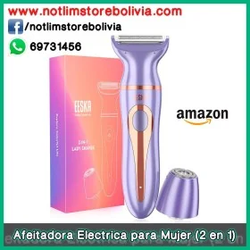 Maquina de Afeitar Electrica 2 en 1 para Mujer - Precio : 150 Bs