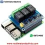 Placa Rele 3 Canales para Raspberry Pi - Precio : 250 Bs