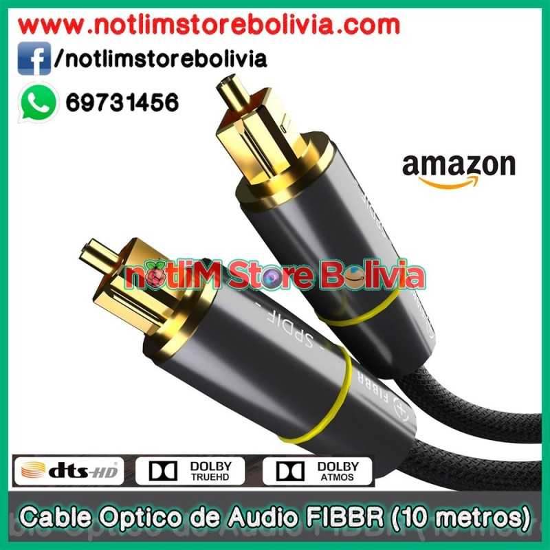 Cable Optico de Audio (10 Metros) - Precio: 150 Bs