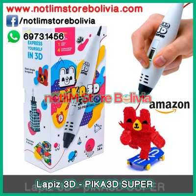 Lapiz 3D - PIKA3D Super - Precio: 250 Bs