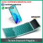 Teclado Bluetooth Plegable con Panel Tactil - 300 Bs