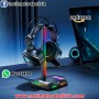 Soporte Audifonos RGB con Carga inalambrica - 250 Bs