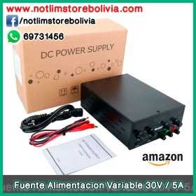 Regulador de voltaje ajustable GVDA SPS-H305 30V-5A - Precio: 900 Bs