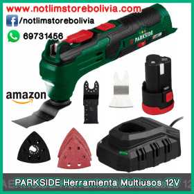 PARKSIDE Herramienta Multiuso Oscilante 12V PAMFWS 12 A1 - Precio : 800 Bs