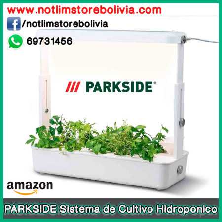 PARKSIDE Sistema de cultivo Hidroponico con iluminación LED - Precio : 450 Bs