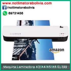 Maquina Laminadora y Plastificadora A3/A4/A5/A6 SL399 - Precio : 500 Bs