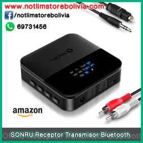 SONRU Receptor Transmisor Bluetooth Audio - Precio : 350 Bs