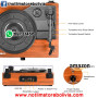 UDREAMER Tocadiscos de Vinilo Vintage con Altavoces y Bluetooth - Precio : 900 Bs