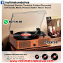 UDREAMER Tocadiscos de Vinilo Vintage con Altavoces y Bluetooth - Precio : 900 Bs