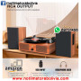 UDREAMER Tocadiscos de Vinilo Vintage con Altavoces y Bluetooth - Precio : 900 Bs