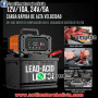 NEXPEAK NC202 - Cargador de baterías Inteligente 12V (10A) y 24V (5A) - Precio : 650 Bs