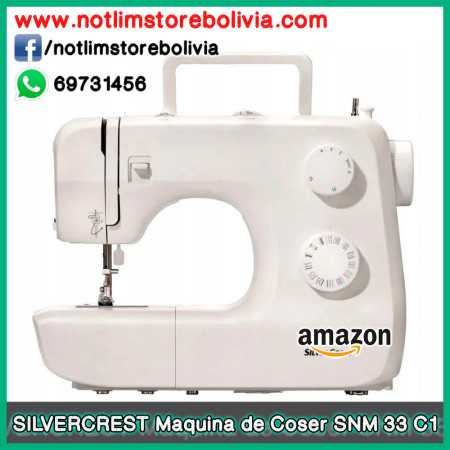 SILVERCREST Maquina de Coser SNM 33 C1 - Precio : 1 Bs