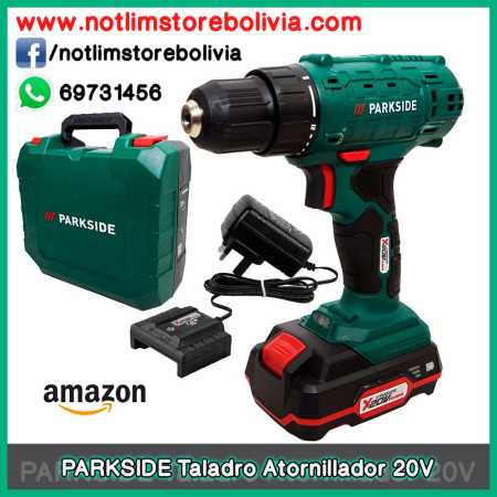 PARKSIDE Taladro Atornillador Inalambrico PBSA 20-Li - Precio : 1 Bs