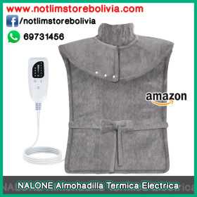NALONE Almohadilla Termica Electrica para Cuello, Hombro, Espalda - Precio : 400 Bs