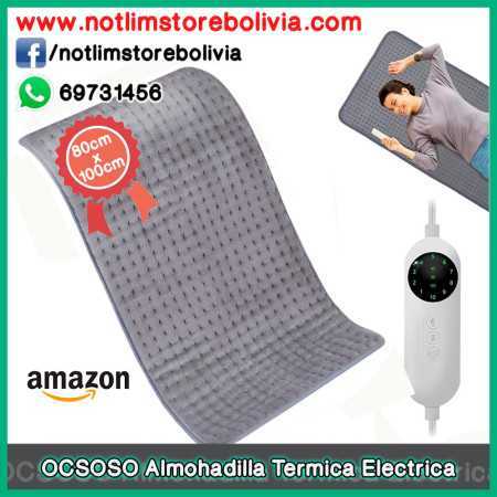 OCSOSO Almohadilla Termica Electrica 50 x 100 cm - Precio : 350 Bs