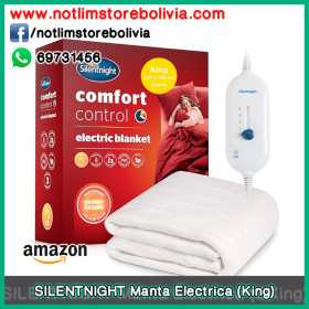 SILENTNIGHT Manta Electrica Interior - Tamaño King 137x165cm - Precio : 450 Bs