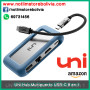 UNI HUB Multipuerto USB-C 8 en 1 - Precio : 500 Bs