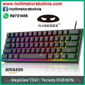 MageGee TS91 | Teclado RGB 60% - Precio : 250 Bs