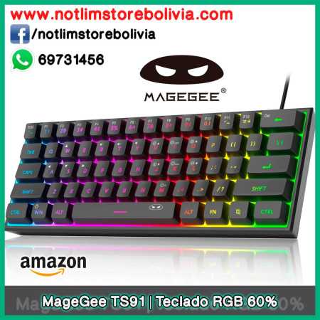 MageGee TS91 | Teclado RGB 60% - Precio : 250 Bs