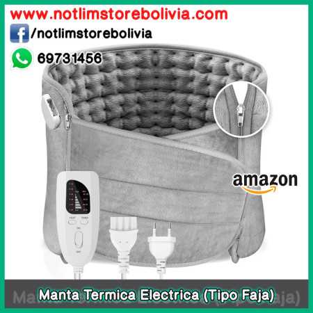 Manta Termica Electrica (Tipo Faja) - 2 en 1 - Desmontable - Precio : 300 Bs