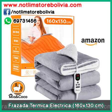 Frazada Termica Electrica (160x130 cm) - Precio : 400 Bs