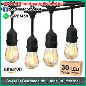 SVATER Guirnalda de Luces (30 metros) - Precio : 400 Bs
