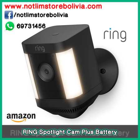 RING Spotlight Cam Plus Battery - Precio : 800 Bs