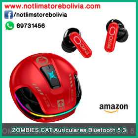 ZOMBIES CAT Auriculares Inalambricos Bluetooth 5.3 - Precio : 300 Bs