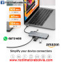 NOVOO RM11 USB C Hub Triple Display - Precio : 400 Bs