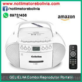 GELIELIM Combo Reproductor Portatil - Precio : 450 Bs