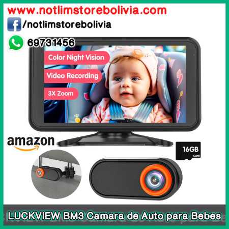 LUCKVIEW BM3 Camara de Auto para Bebes - Precio : 550 Bs
