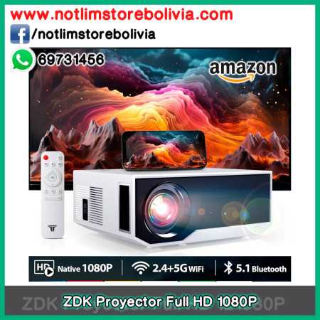 ZDK Proyector Full HD 1080p Nativo - Precio : 1 Bs