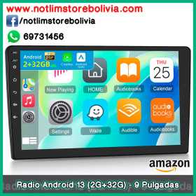 Radio para Coche Android 13 (2G+32G) - 9 Pulgadas - Precio : 900 Bs