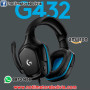 Logitech G432 Auriculares Gaming con Cable, Sonido 7.1 Surround DTS:X 2.0 - Precio : 650 Bs