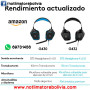 Logitech G432 Auriculares Gaming con Cable, Sonido 7.1 Surround DTS:X 2.0 - Precio : 650 Bs