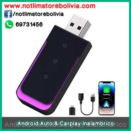Android Auto & Carplay Inalambrico - Precio : 250 Bs