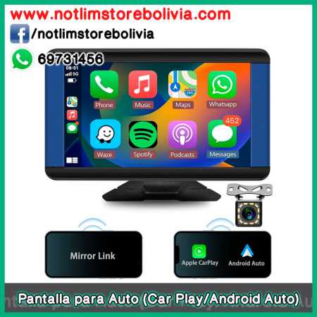 Pantalla para Auto 7 Pulgadas con Carplay y Android Auto Inalambrico - Precio : 500 Bs