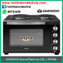 DAEWOO Horno Electrico de 32L/1500W con Placas Calefactoras de 1000W y 600W - Precio : 1 Bs