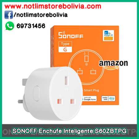 SONOFF Enchufe Inteligente S60ZBTPG - Precio : 200 Bs