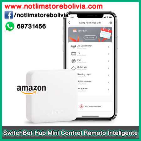 SwitchBot Hub Mini Control Remoto Inteligente - Precio : 350 Bs