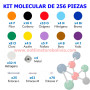 Kit de Modelos Moleculares de 256 Piezas | Química Orgánica e Inorgánica - Precio : 300 Bs
