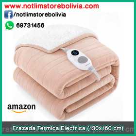 Frazada Termica Electrica Warmerest (130x160 cm) - Precio : 400 Bs