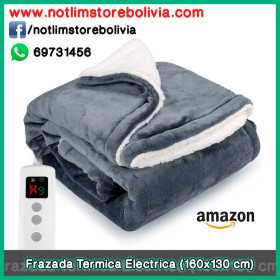 Frazada térmica eléctrica Proaller 160x130cm - Precio : 400 Bs