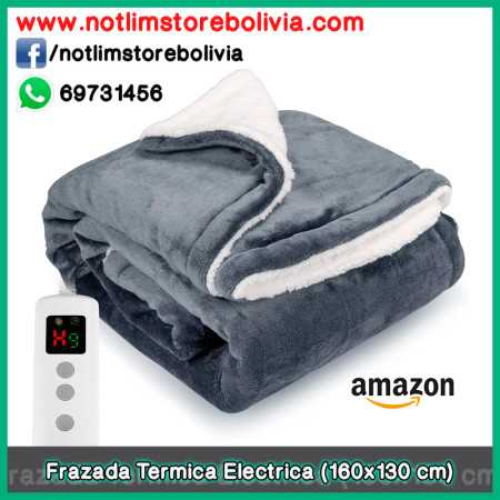 Frazada térmica eléctrica Proaller 160x130cm - Precio : 400 Bs