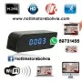 Reloj Despertador Camara Espia con Wifi y Vision Nocturna - Precio : 600 Bs