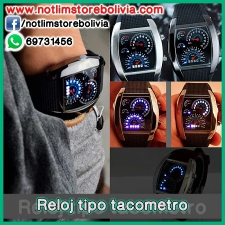 Reloj Tipo Tacometro - Precio : 100 Bs